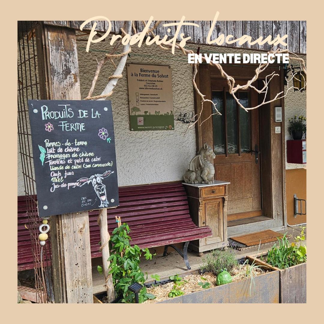 CourcelonLa Ferme Du Solvat公寓 外观 照片